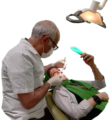 Dr. Ahmad Khedri Examining a Patient